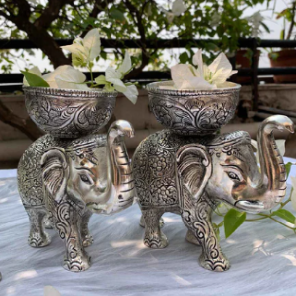 Elephant with Bowl