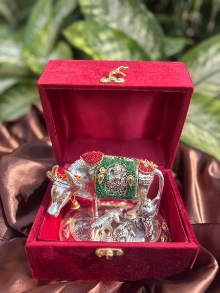 Bead Work Kamdhenu Cow