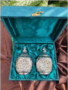 Double Cutwork Tealight Holder - Medium